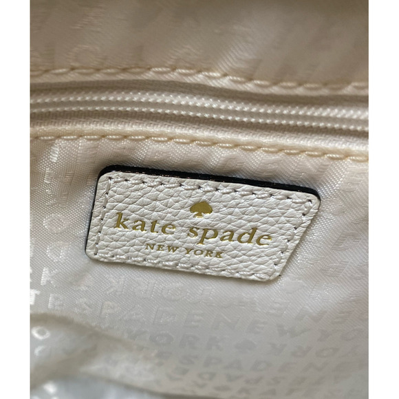 Kate Spade Montrose Shantel Black and White Leather Purse - NWOT - Picture 8 of 9